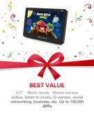 JXD S18 4.3" Resistive Screen Android 4.0 Mini Pad Tablet PC